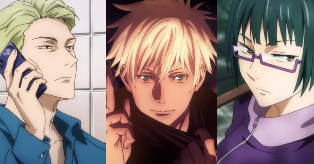 Personagens masculinos de anime cabelo branco #anime #edit #jujutsukai