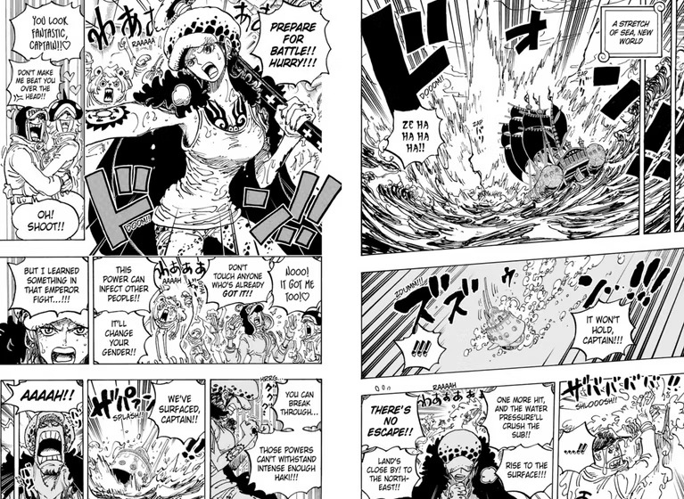 O Poder do Rei dos Piratas! Mangá 1047 de One Piece revelou se