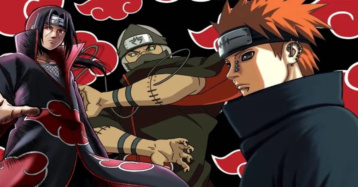 Akatsuki - Do mais fraco ao mais forte em Naruto Shippuden